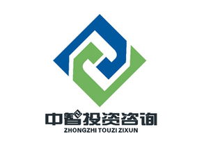 中智投资咨询Logo设计 融合智慧与投资的视觉表达